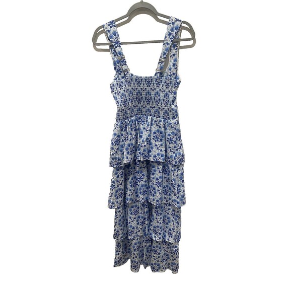 Show Me Your Mumu Meg Tiered Midi Dress Teagan Floral Size Large NWOT - Picture 6 of 7